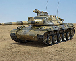 AMX-30 3D-Modell