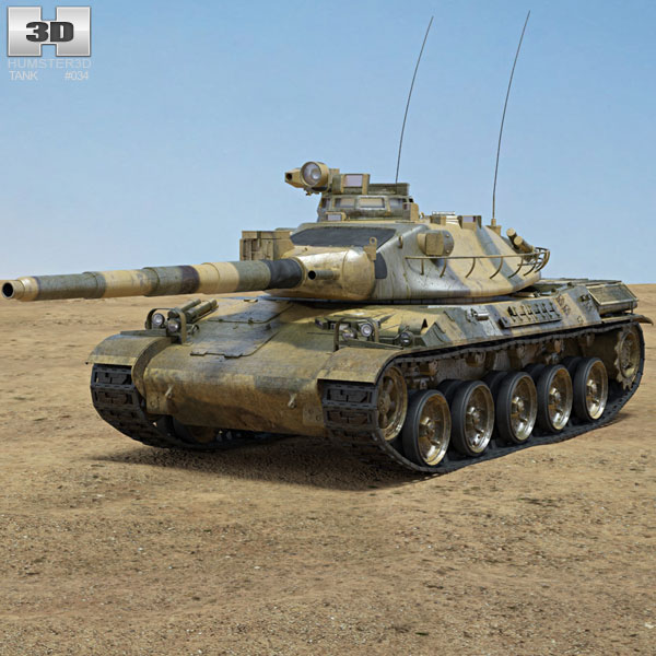 AMX-30 3D model