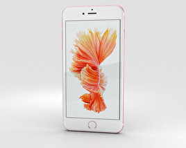 Apple iPhone 6s Plus Rose Gold Modelo 3D