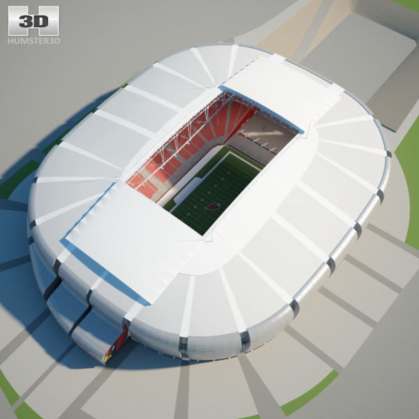 Arizona Cardinals - State Farm Stadium 3D model 3D printable