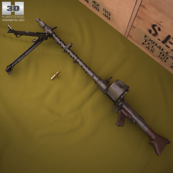 MG 34 3D 모델 