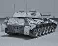 Tanque Argentino Mediano 3d model