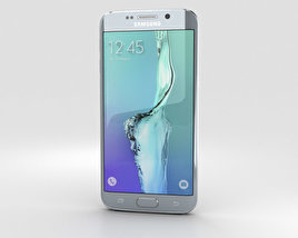 Samsung Galaxy S6 Edge Plus Silver Titan 3D model