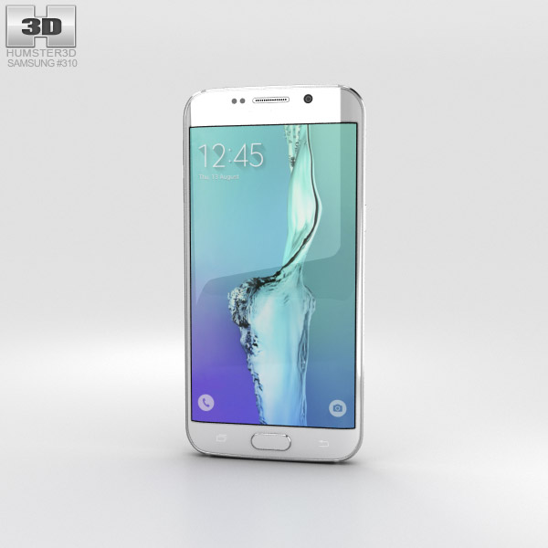 Samsung Galaxy S6 Edge Plus White Pearl 3D模型