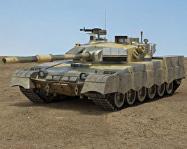 Al-Khalid MBT-2000 Modelo 3d