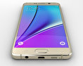 Samsung Galaxy Note 5 Gold Platinum 3D 모델 