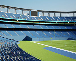 Qualcomm Stadium 3D model