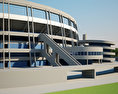 SDCCU Stadium Modelo 3d