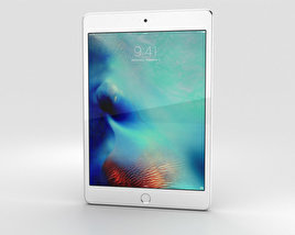 Apple iPad Mini 4 Silver 3D model