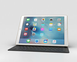 Apple iPad Pro 12.9-inch Gold 3D модель