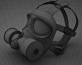 FG-1 Gasmaske zur Brandbekämpfung 3D-Modell