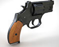 OTs-38 Stechkin silent revolver 3D 모델 