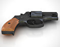 OTs-38 Stechkin silent revolver 3d model