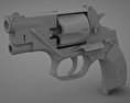 OTs-38 Stechkin silent revolver 3D-Modell
