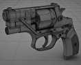 OTs-38 Stechkin silent revolver Modelo 3D