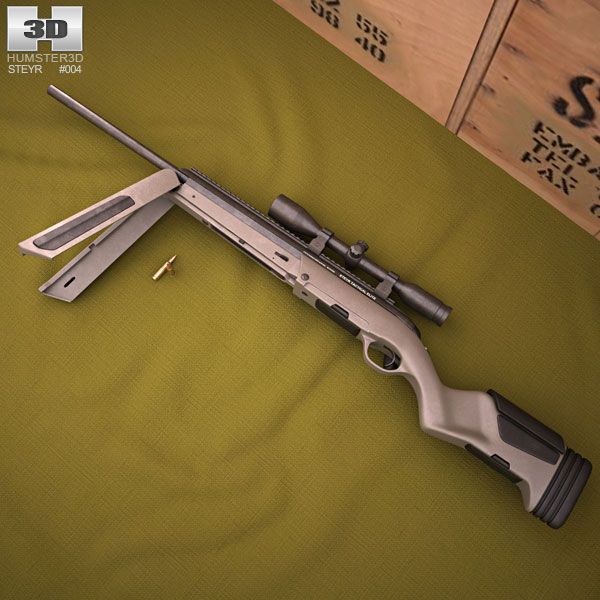 Steyr Scout 3D-Modell