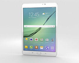 Samsung Galaxy Tab S2 8.0 Wi-Fi Weiß 3D-Modell