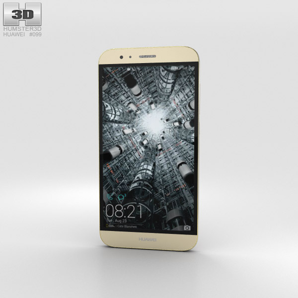 Huawei G8 Gold 3D-Modell