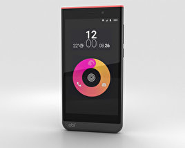 Obi Worldphone SJ1.5 Black/Red 3D model