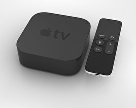 Apple TV (2015) 3D model