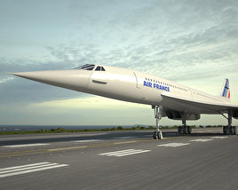 Aerospatiale-BAC Concorde Modèle 3D