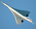 Aerospatiale-BAC Concorde 3D модель