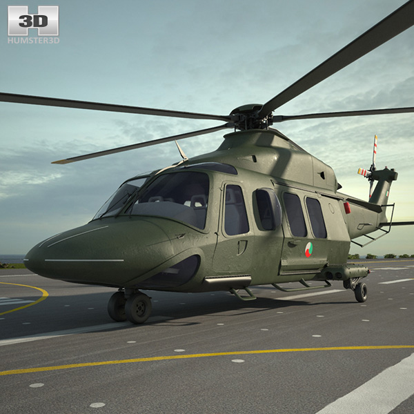 AgustaWestland AW139 Modèle 3D