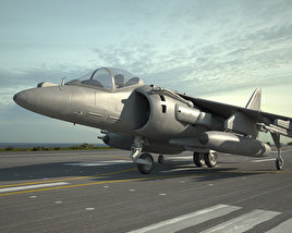 McDonnell Douglas AV-8B Harrier II 3D модель