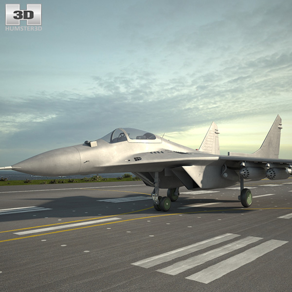 Mikoyan MiG-29 Modèle 3D