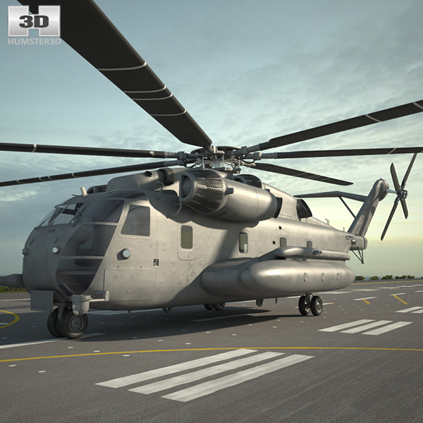 Sikorsky CH-53E Super Stallion 3D model