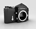 Nikon F Negro Modelo 3D