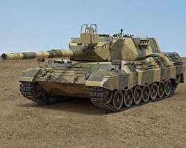 Leopard 1 Tank 3D model