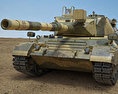 豹1型坦克 3D模型