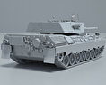 Леопард 1 танк 3D модель