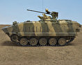 AMX-10P 3d model side view