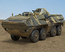 OT-64 SKOT 3D-Modell