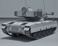 SK-105胸甲騎兵式輕型坦克 3D模型