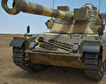 SK105キュラシェーア軽戦車 3Dモデル