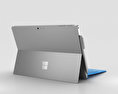 Microsoft Surface Pro 4 Bright Blue 3D-Modell