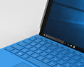 Microsoft Surface Pro 4 Bright Blue 3D 모델 