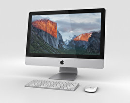Apple iMac 21.5-inch 3D-Modell