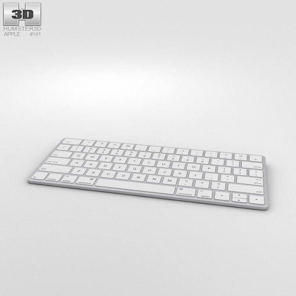 Apple Magic Клавіатура 3D модель