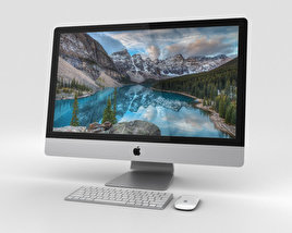 Apple iMac 27-inch 2015 3D-Modell