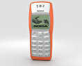 Nokia 1100 Orange 3D 모델 