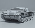 Sturmgeschütz III 3D-Modell