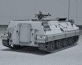 Type 63 Armoured Personnel Carrier 3d model