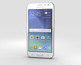Samsung Galaxy J2 White 3D model
