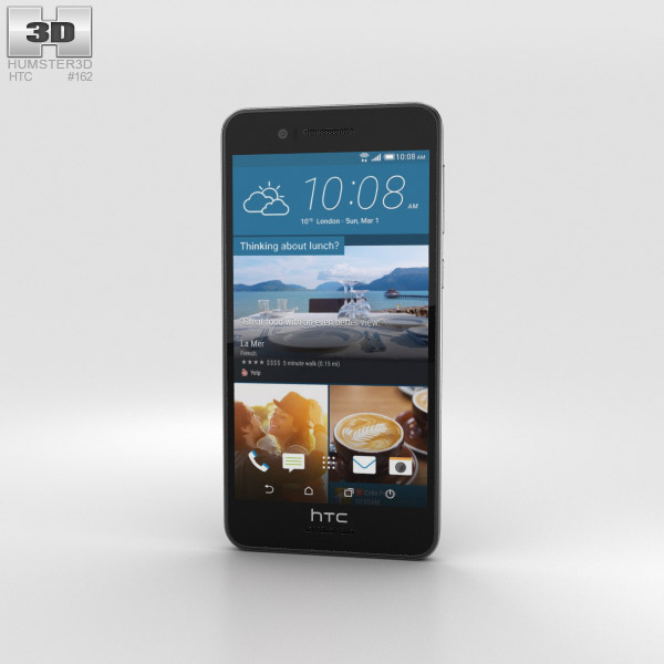 HTC Desire 728 Noir Modèle 3D