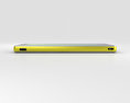 Sharp Aquos Compact SH-02H Yellow/Silver 3D 모델 