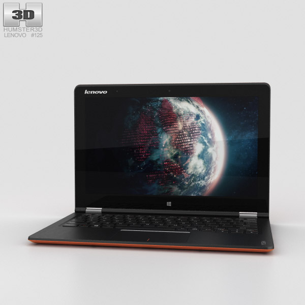 Lenovo Yoga Tablet 3 11 inch Orange 3D model